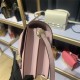 Hermes Roulis 19 bag Evercolor WAX Gold Metal Pink High