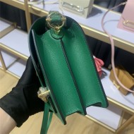 Hermes Roulis 19 bag Evercolor WAX Gold Metal Green High