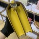 Hermes Roulis 19 bag Evercolor WAX Gold Metal Yellow High