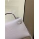 Hermes Kelly Mini II Bag Epsom Leather In Gris Asphalt CTN High