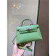 Hermes Kelly Mini II Bag Epsom Leather In Vert Criquet CTN High