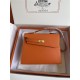 Hermes Kelly Sellier 25 Epsom WAX Orange High