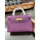 Hermes Kelly Mini II Bag Epsom Leather In Anemone CTN High