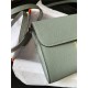 Hermes Constance To Go Long Wallet Epsom Leather Grey-Green Gold-Metal WAX High