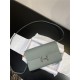 Hermes Constance To Go Long Wallet Epsom Leather Grey-Green Silver-Metal WAX High