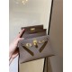 Hermes Kelly Mini II Bag Epsom Leather In Etoupe CTN High