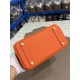 Hermes Birkin 25/30/35cm Bag Togo Leather In Orange WAX High