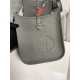 Hermes Evelyne III TPM Mini Bag Togo Leather In Dark Grey WAX High