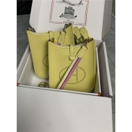 Hermes Evelyne III TPM Mini Bag Togo Leather In Lemon WAX High