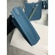 Hermes Evelyne III TPM Mini Bag Togo Leather In Denim Blue WAX High