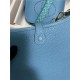 Hermes Evelyne III TPM Mini Bag Togo Leather In Blue WAX High