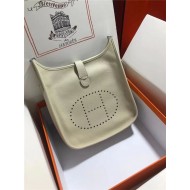 Hermes Evelyne III PM Bag Calfskin In Beige High