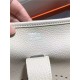 Hermes Evelyne III PM Bag Calfskin In Beige High