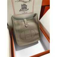 Hermes Evelyne III PM Bag Calfskin In Tourterelle High