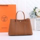 Hermes Garden Party 30/36 Bag Togo Leather WAX Gold High