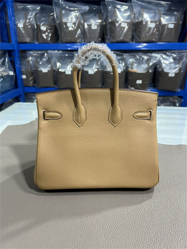 Hermes Birkin 25/30/35cm Bag Togo Leather In Chai WAX High