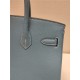 Hermes Birkin 25/30/35cm Bag Togo Leather In Denim Fonce WAX High