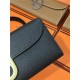 Hermes Chaine D Ancre To Go wallet Epsom calfskin WAX Black High