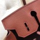 Hermes Birkin 25/30/35cm Bag Togo Leather In Brown WAX High