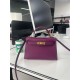 Hermes Kelly Mini II Bag Epsom Leather WAX Silver/Gold Metal Anemone High