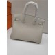 Hermes Birkin 25/30/35cm Bag Togo Leather In Craie WAX High