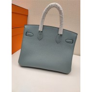 Hermes Birkin 25/30/35cm Bag Togo Leather In Bleu Lin WAX High