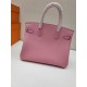 Hermes Birkin 25/30/35cm Bag Togo Leather In Rose Saiura WAX High