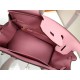 Hermes Birkin 25/30/35cm Bag Togo Leather In Rose Saiura WAX High