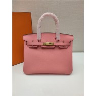 Hermes Birkin 25/30/35cm Bag Togo Leather In Rose Confetti WAX High