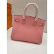 Hermes Birkin 25/30/35cm Bag Togo Leather In Rose Confetti WAX High