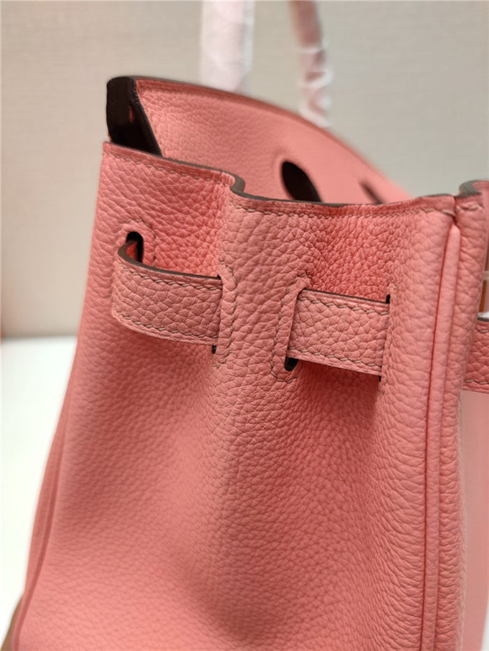 Hermes Birkin 25/30/35cm Bag Togo Leather In Rose Confetti WAX High