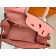 Hermes Birkin 25/30/35cm Bag Togo Leather In Rose Confetti WAX High