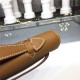 Hermes Kelly Cut Clutch Epsom Silver/Gold Metal WAX High