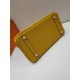 Hermes Birkin 25/30/35cm Bag Togo Leather In Yellow WAX High