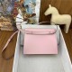 Hermes Kelly Danse 22cm Evercolor WAX Rose Saiura Silver Metal High