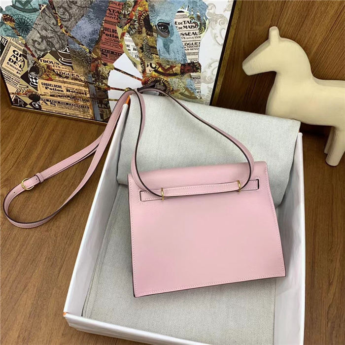 Hermes Kelly Danse 22cm Evercolor WAX Rose Saiura Silver Metal High