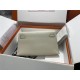 Hermes Kelly Elan 27cm Goatskin Craie Gold-Metal WAX High