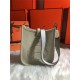 Hermes Evelyne III TPM Mini Bag Calfskin In Gris Tourterelle High