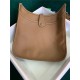 Hermes Evelyne III PM Bag Clemence Leather In Camel High