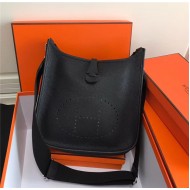 Hermes Evelyne III PM Bag Calfskin In Black High