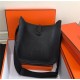 Hermes Evelyne III PM Bag Calfskin In Black High