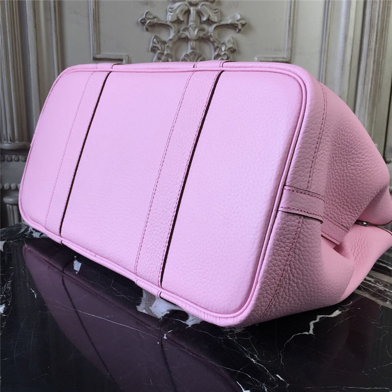 Hermes Garden Party 30/36 Bag Togo Calfskin In Pink High