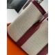 Hermes Garden Party 30/36 Bag Canvas&Togo WAX High