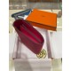 Hermes Constance Compact Wallet Epsom Leather Fuchsia High