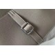 Hermes Halzan 31cm Bag Clemence Leather WAX In Grey High