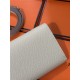 Hermes Chaine D Ancre To Go wallet Epsom calfskin WAX Craie High