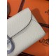 Hermes Chaine D Ancre To Go wallet Epsom calfskin WAX Craie High