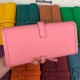 Hermes Jige Elan 29 Clutch Bag Epsom Leather WAX Pink High