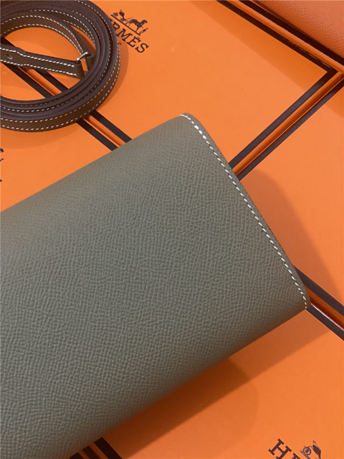 Hermes Chaine D Ancre To Go wallet Epsom calfskin WAX Etoupe High