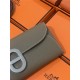 Hermes Chaine D Ancre To Go wallet Epsom calfskin WAX Etoupe High